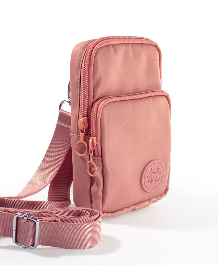 Cell Wallet Crossbody Old Rose