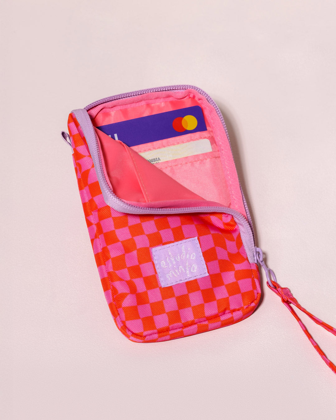 Cell Wallet Cherry Checkers