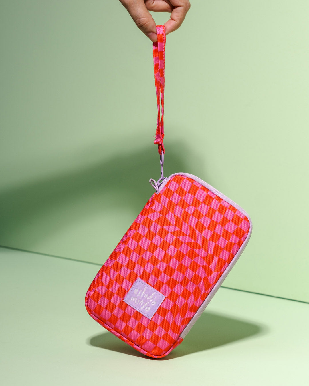 Cell Wallet Cherry Checkers