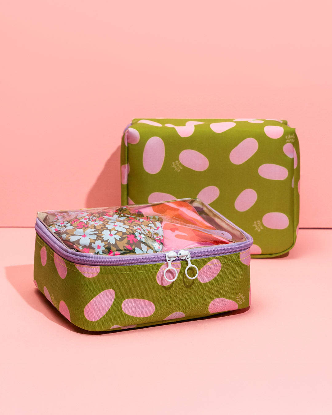 Organizador de ropa pequeño Bubble lima