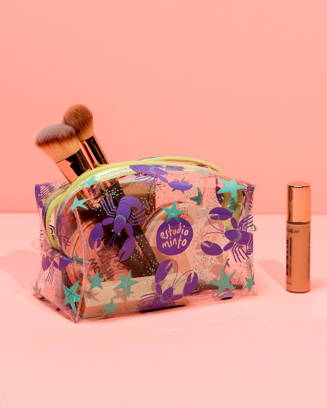 Cosmetiquera Black Lobster Lila