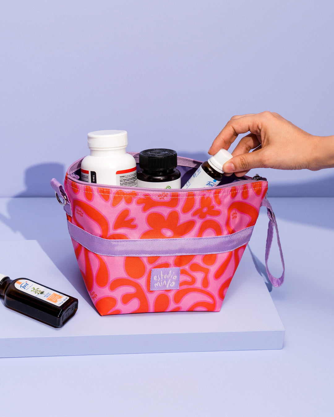 Cosmetiquera Love Pink