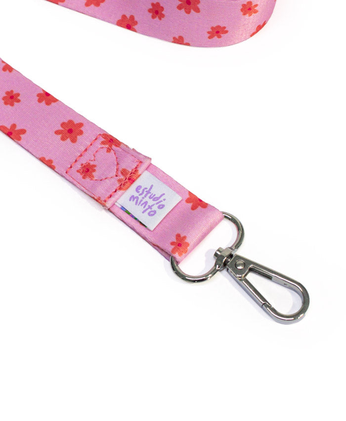 Lanyard Flowercita Salmon
