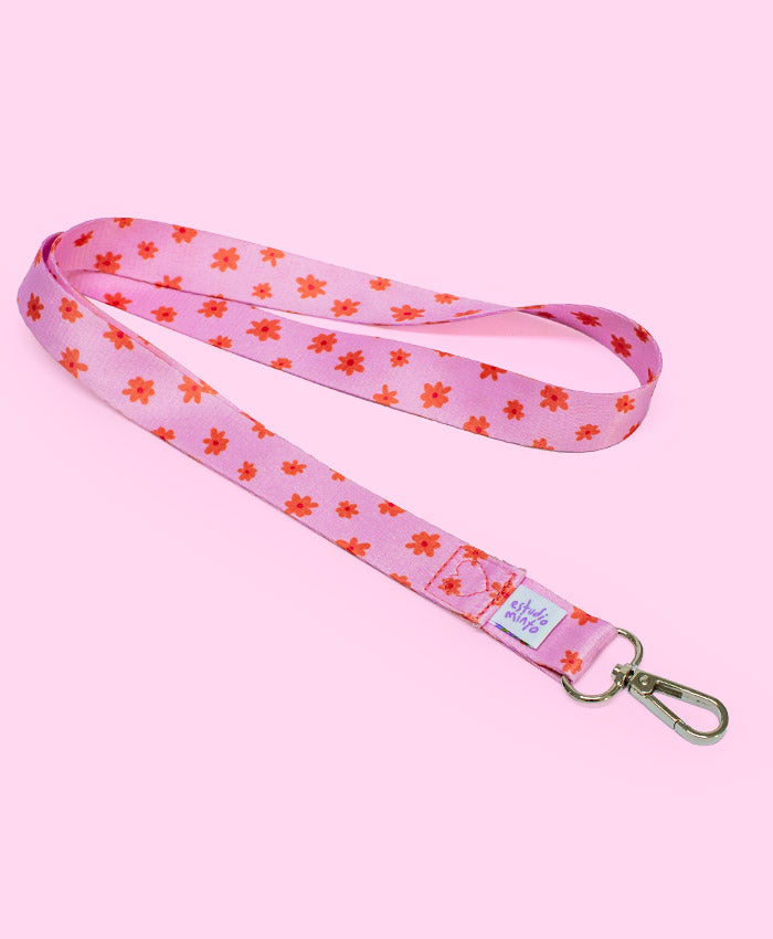 Lanyard Flowercita Salmon