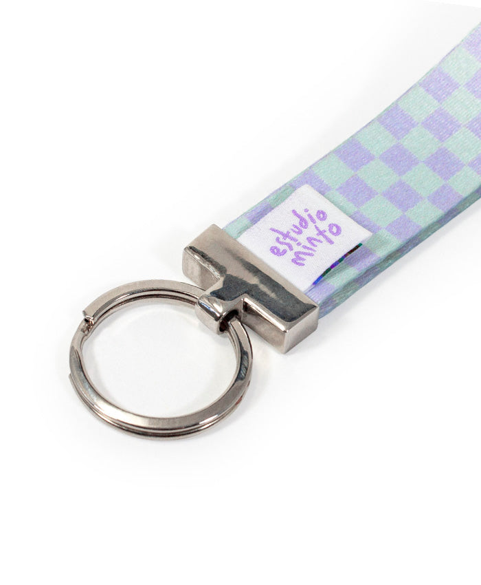 Llavero Wavy Checkers