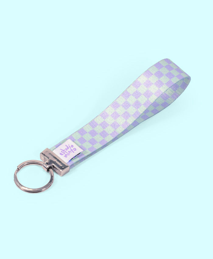 Llavero Wavy Checkers
