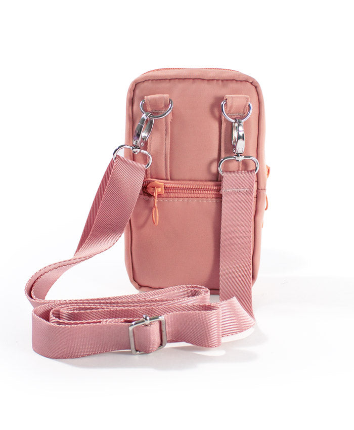 Cell Wallet Crossbody Old Rose