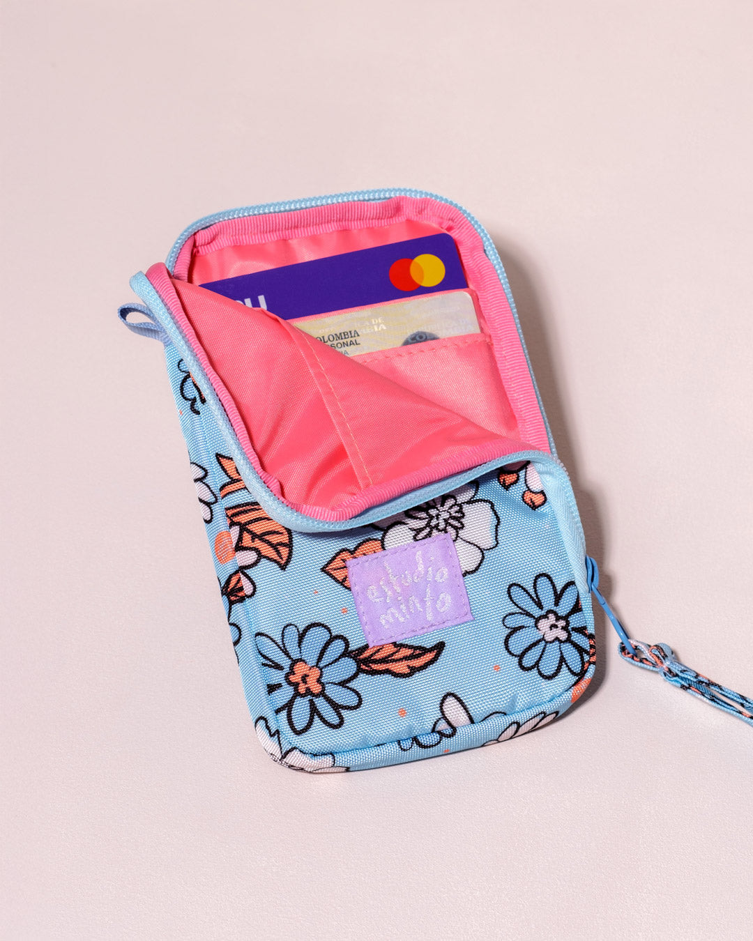 Cell Wallet Sky Blue
