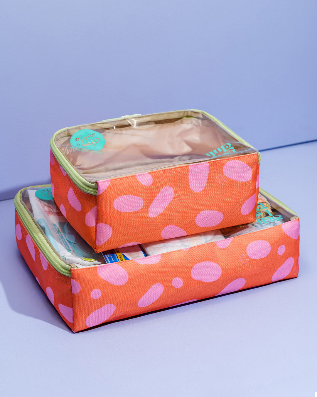 Set de organizador de ropa Bubble naranja