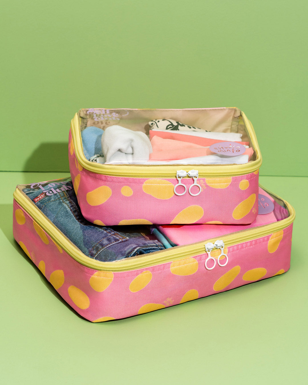 Set de organizador de ropa Bubble rosa