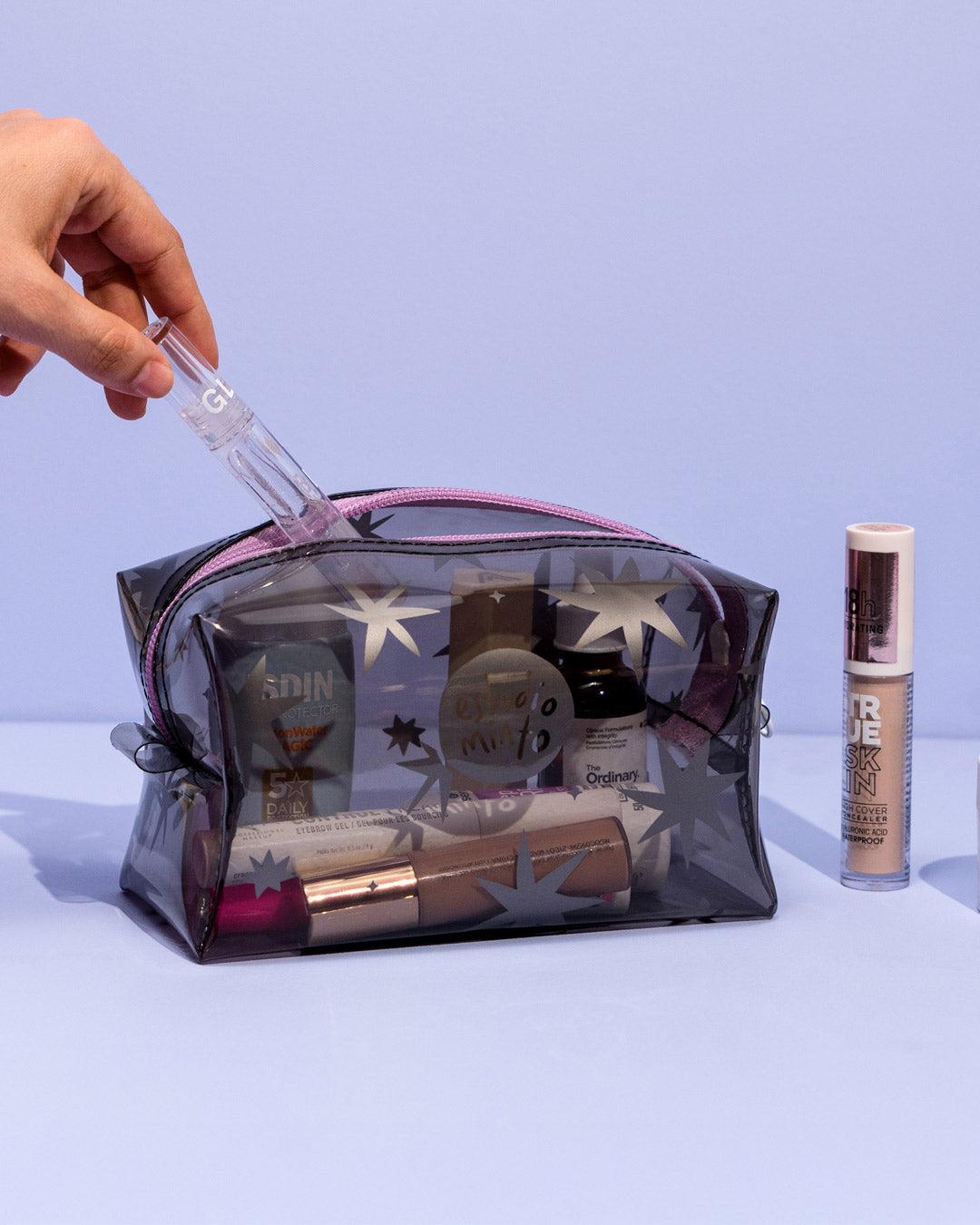Cosmetiquera Boxy Star Smoke