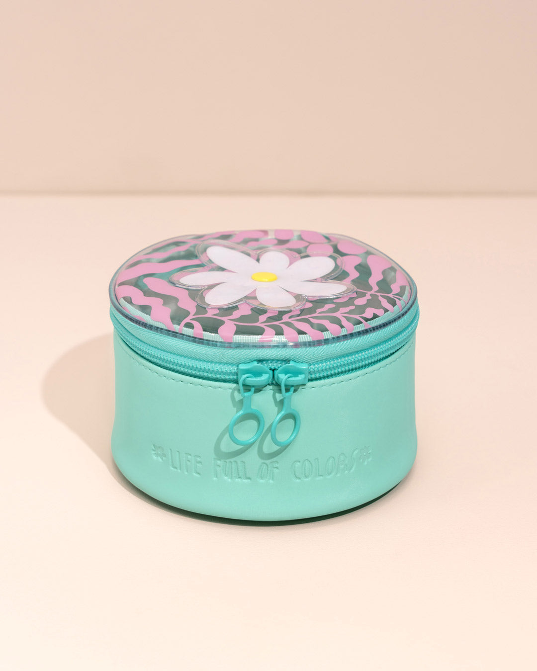 Estuche Burbuja Flor Blanca