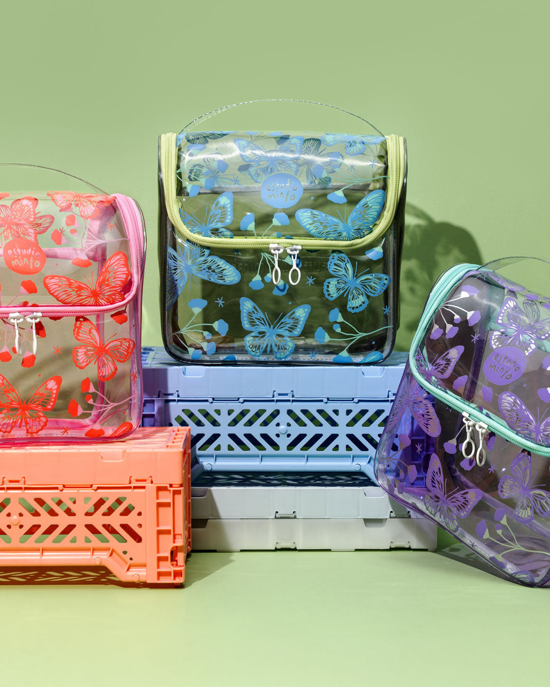 Neceser Crystal Alas Smoke