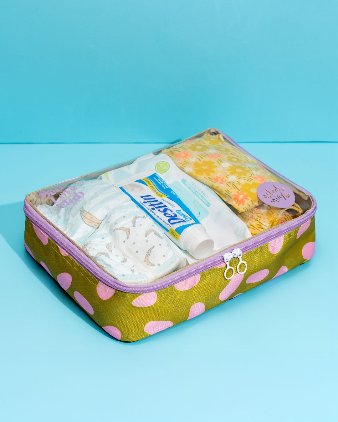 Organizador de ropa grande Bubble lima