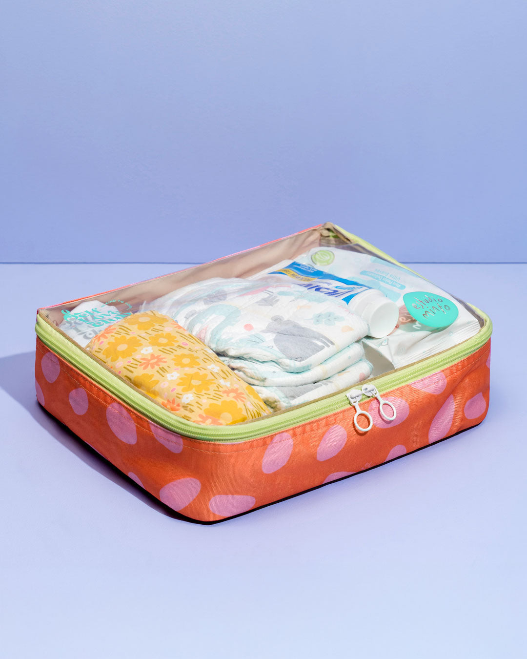 Organizador de ropa grande Bubble naranja