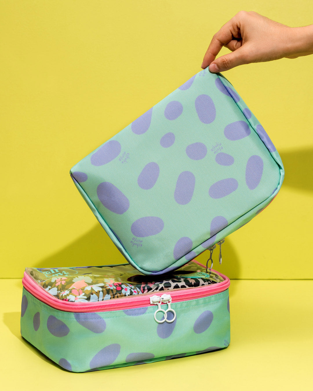 Organizador de ropa pequeño Bubble menta