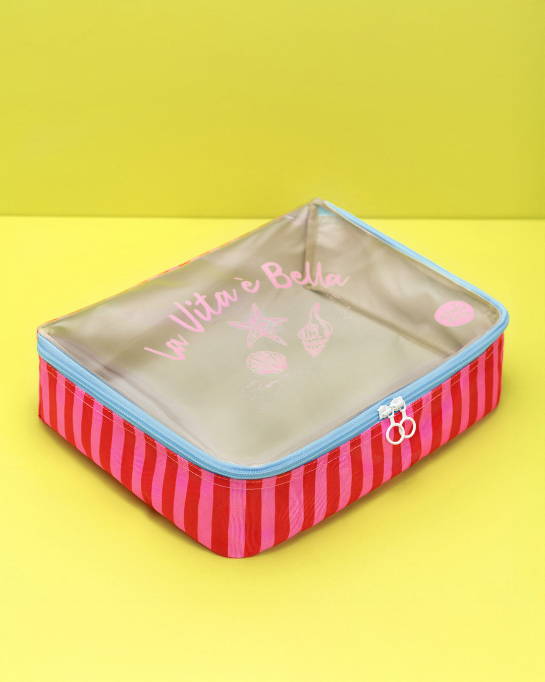 Organizador de ropa grande Stripes Cereza