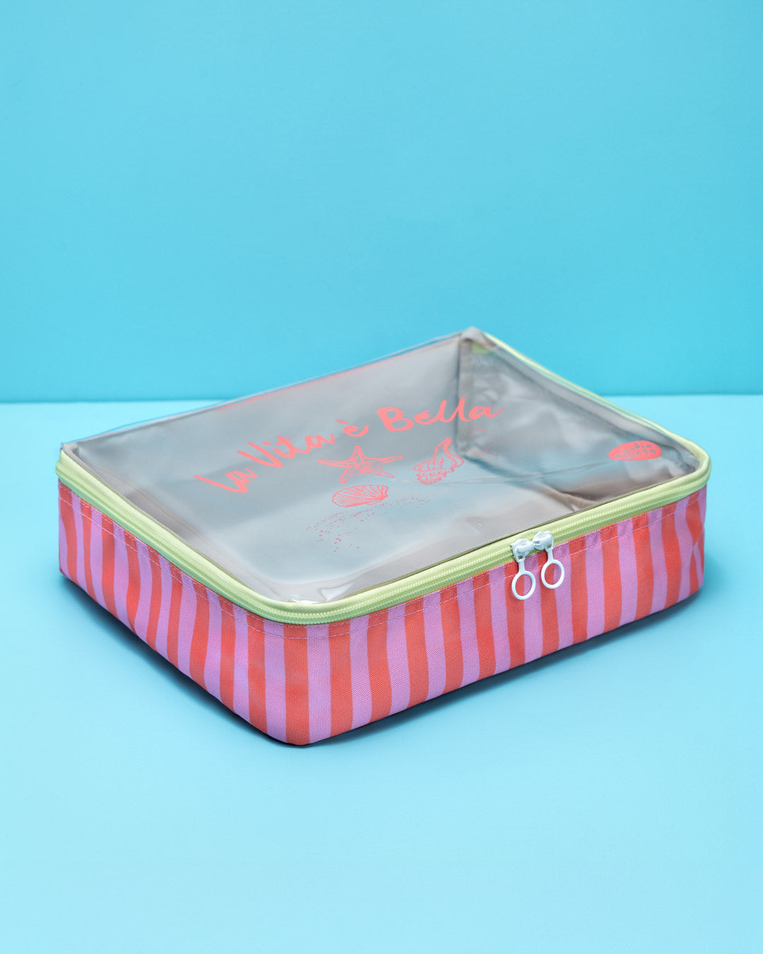 Organizador de ropa grande Stripes Naranja